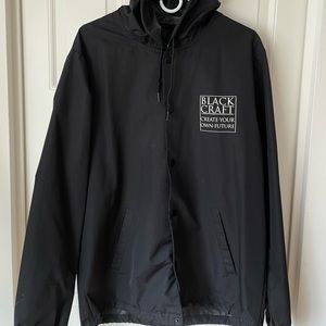 Mens size Large BlackCraft rain jacket